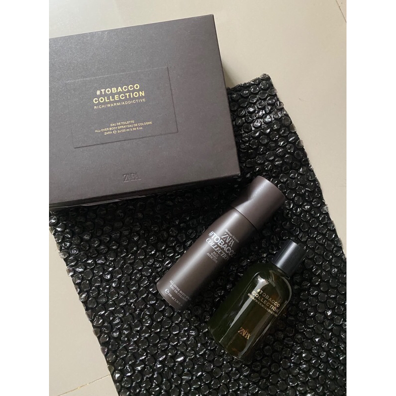 ZARA EDP EDT TOBACCO RICH INTENSE PARFUME PERFUME PARFUM FOR MAN