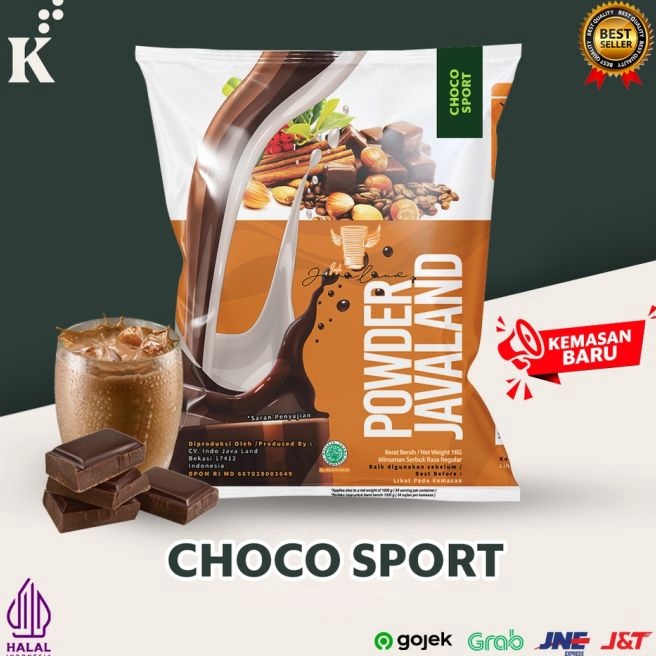 

Bubuk Minuman Bubble Powder Drink Rasa Choco Sport ORIGINAL Javaland 1 Kg