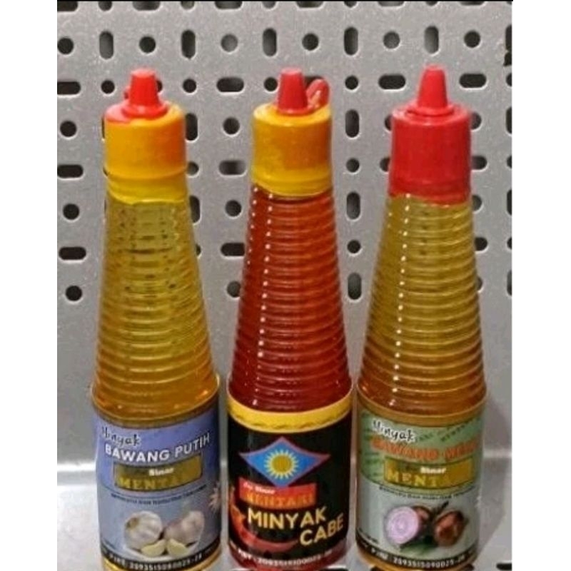 

Minyak Cabe, Bawang Putih, Bawang Merah, Cuka Makan