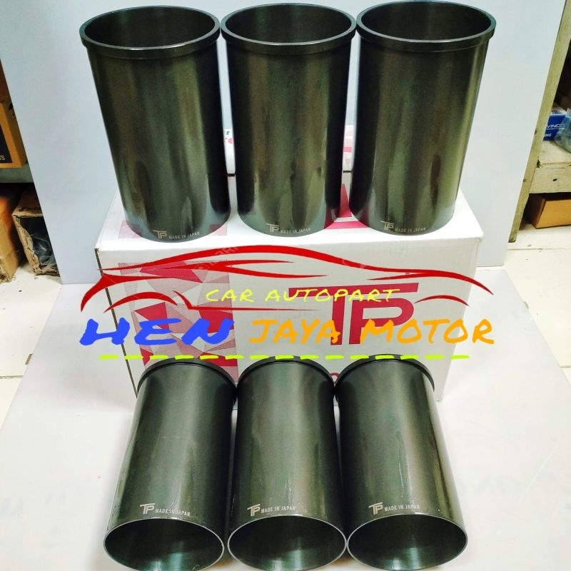 PAKET LINER+RING MITSUBISHI FUSO PS190 FM517 6D16 ASLI TP JAPAN