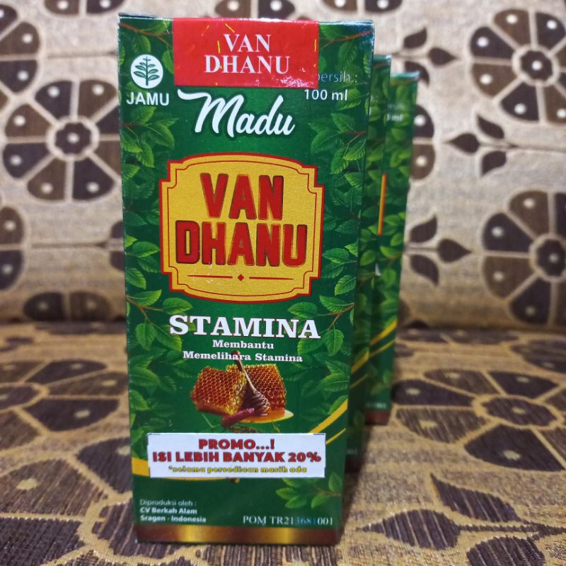 

Madu VanDhanu Stamina 100 ml