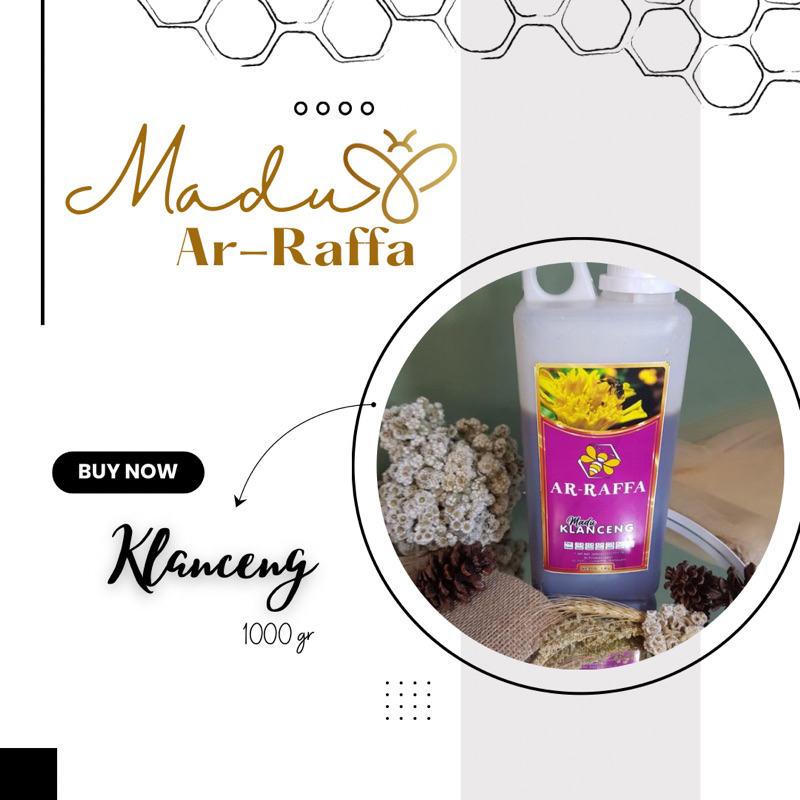 

Raw Honey - MADU KLANCENG kemasan 1.kg