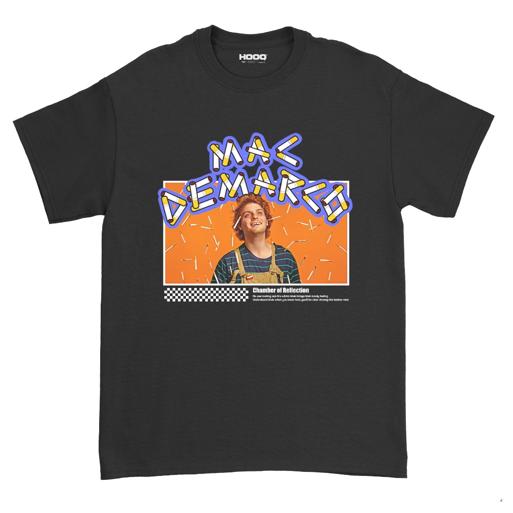 KAOS MUSIK MAC DEMARCO - CHAMBER OF RELFECTION / UNISEX / COD / BAJU MUSIK / MAC DEMARCO T-SHIRT