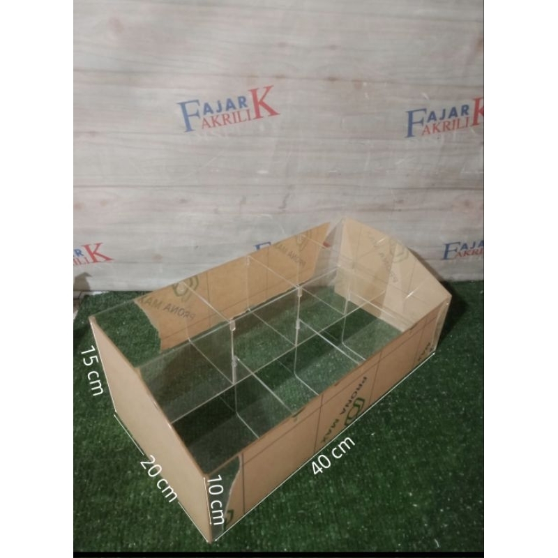 

akrilik tempat permen 8 kotak