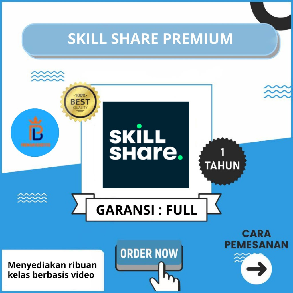 [Promo] Akun Skillshare Lifetime Premium Termurah