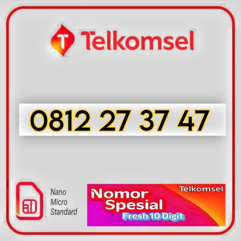 Nomor cantik simpati 10digit nomer kartu perdana cantik telkomsel simpati 10 digit 10angka angka pra