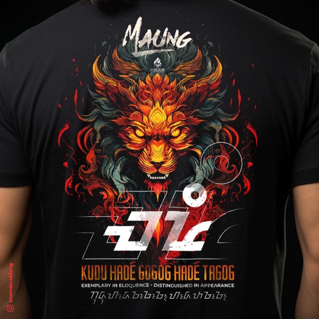 LANGKA KAOS AKSARA SUNDA - MAUNG