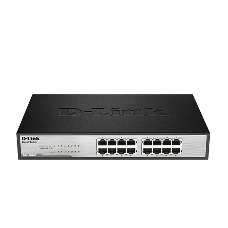 DLINK Switch hub 16 port Gigabit DGS-1016C metal