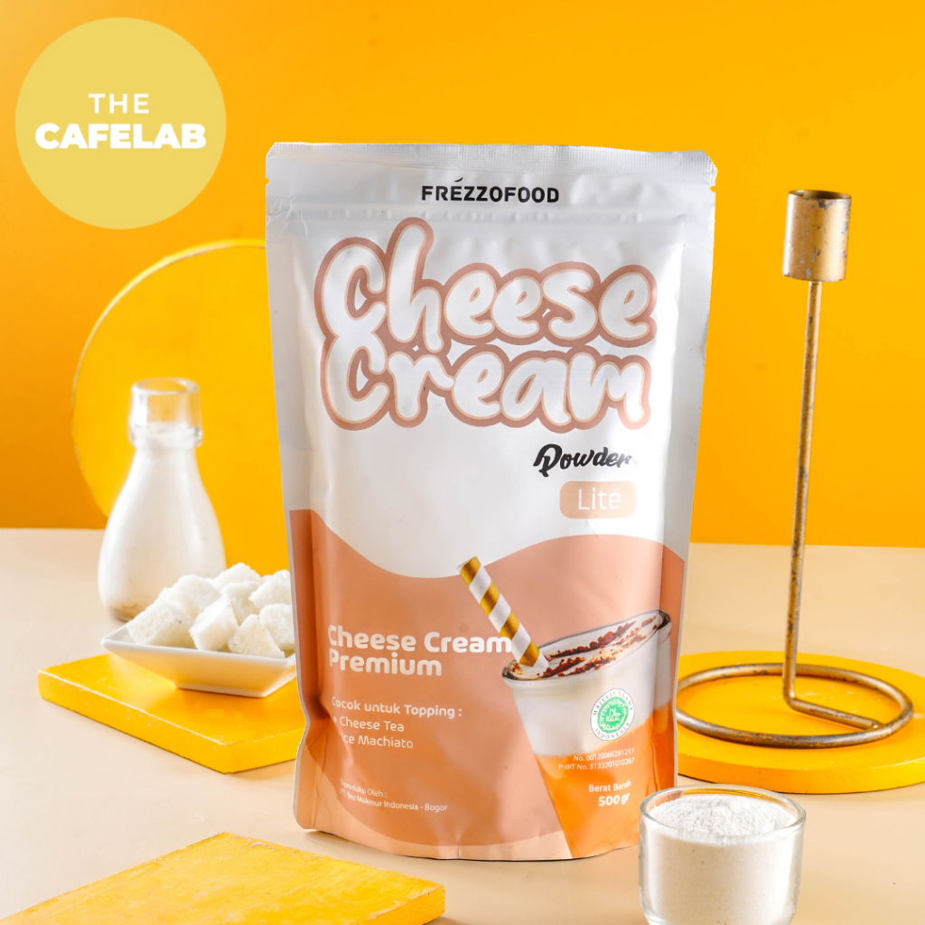 

Topping Cheese Cream Premium 500 gr / Topping Minuman Murah / Cafelab