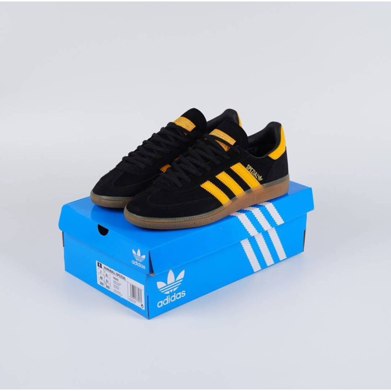 Adidas Handball Spezial Core Black Yellow Gum