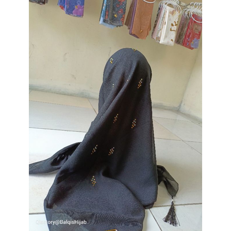 Hijab payet swarovski