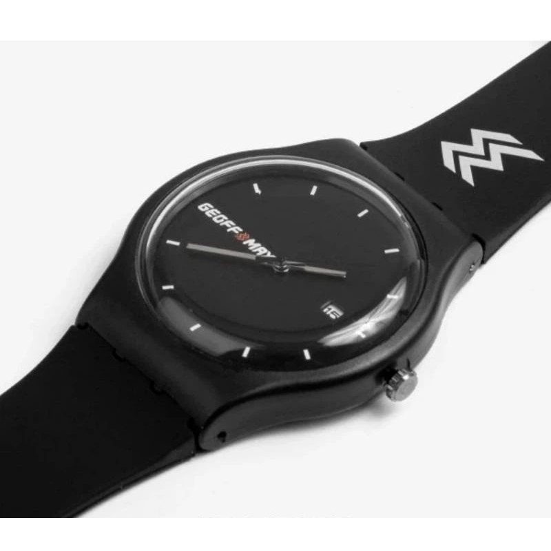 Geoff Max Midnigth Black Jam tangan Pria Jam tangan Distro Jam tangan Wanita