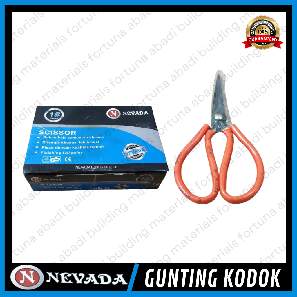 

Gunting Kodok EF Ukuran 8"Inch Gunting Kulit