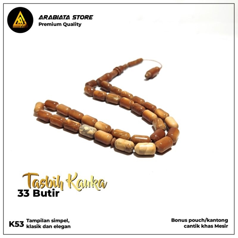 [TERBARU] Tasbih Kokka Kaukah Koka Tasbih 33 Import Mesir