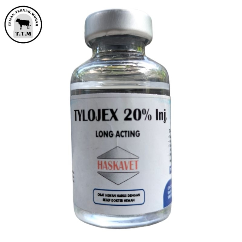 TYLOJEX 20% LA- Obat Sapi-Obat kambing-obat unggas- 20mL
