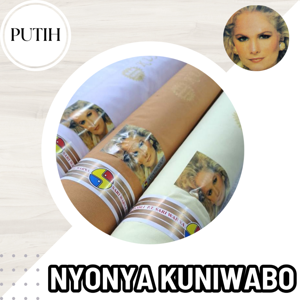 Kain Seragam - TC Nyonya Kuniwabo - PUTIH