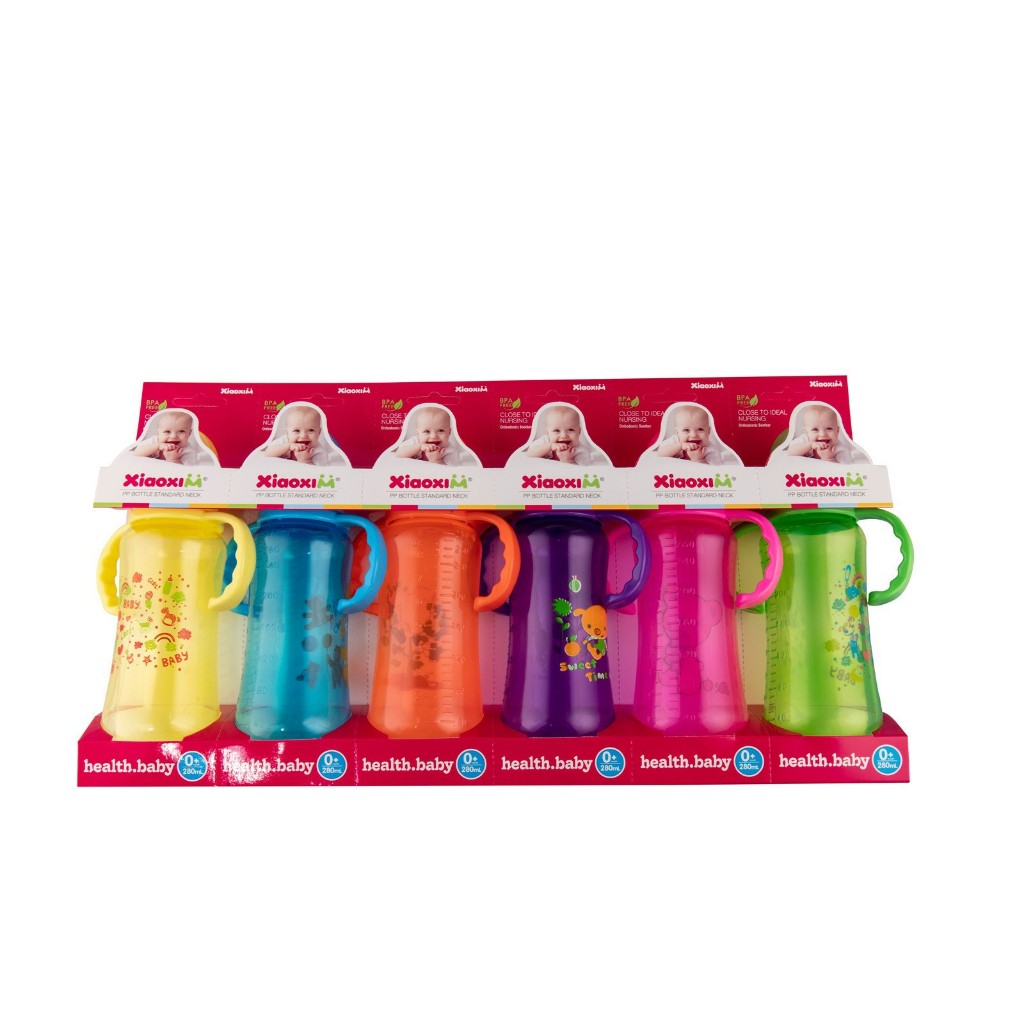 Botol Susu Bayi / Botol Susu Anak  /Botol Susu 280 Ml / Botol Susu gagang