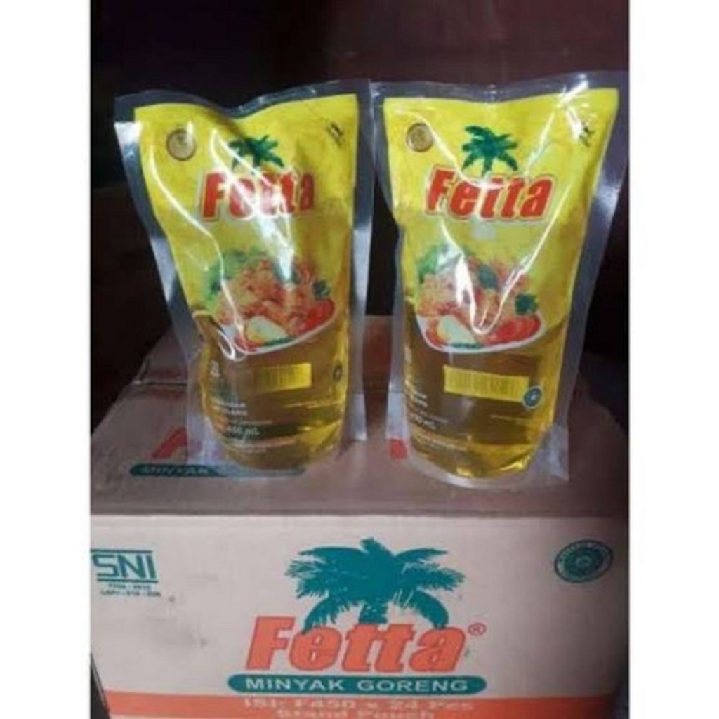 

Fetta Minyak Goreng 450 ML 1 Dus / Karton 24 Pcs