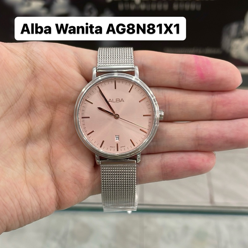 Jam Tangan Alba Wanita AG8N81 AG8N81X1 Original