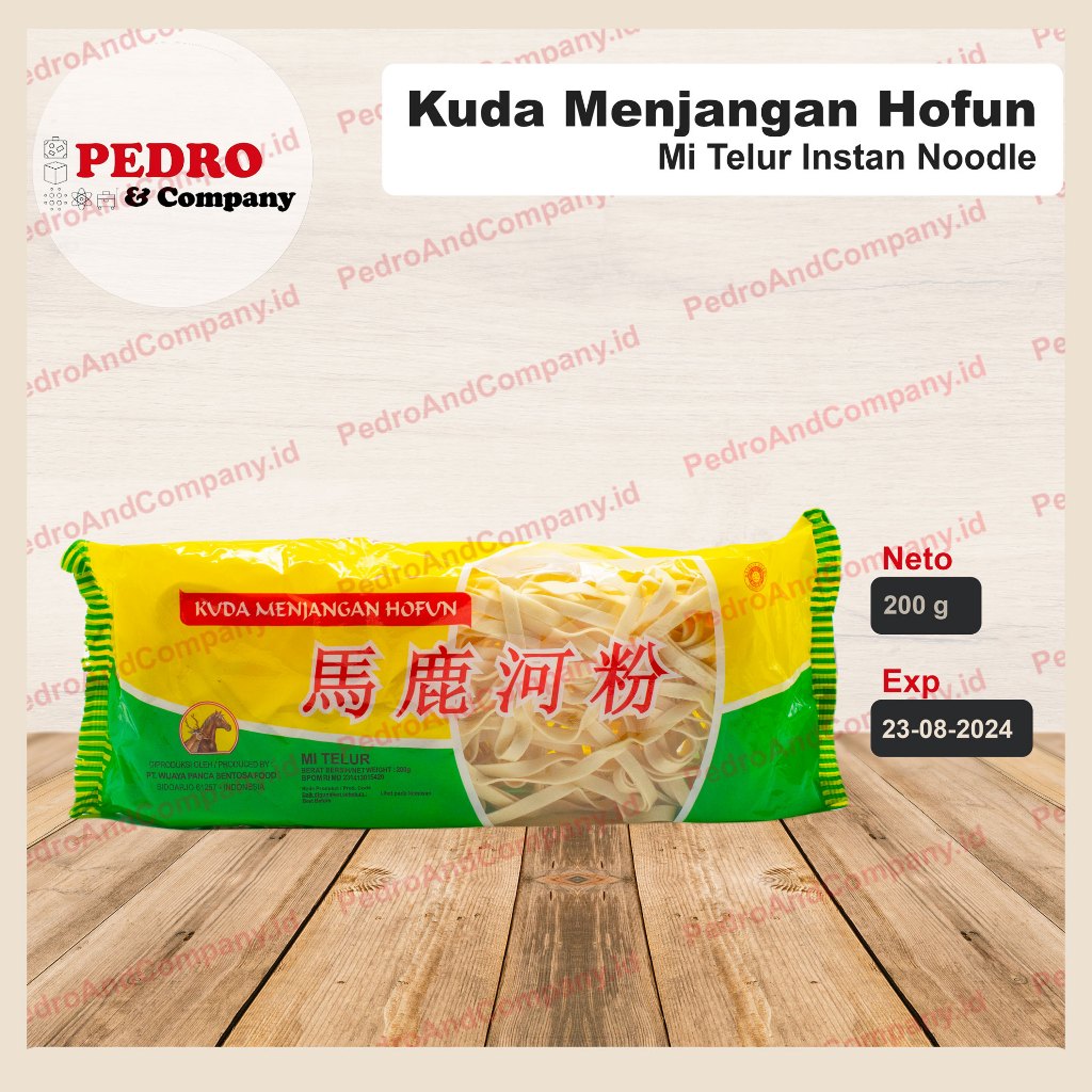 

mie telur kuda menjangan hofun 200 gram - instant noodle