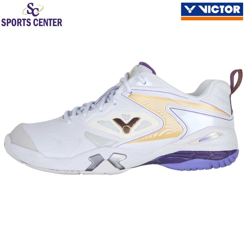 New Sepatu Badminton Victor P 9200 TTY A Infinite White Purple