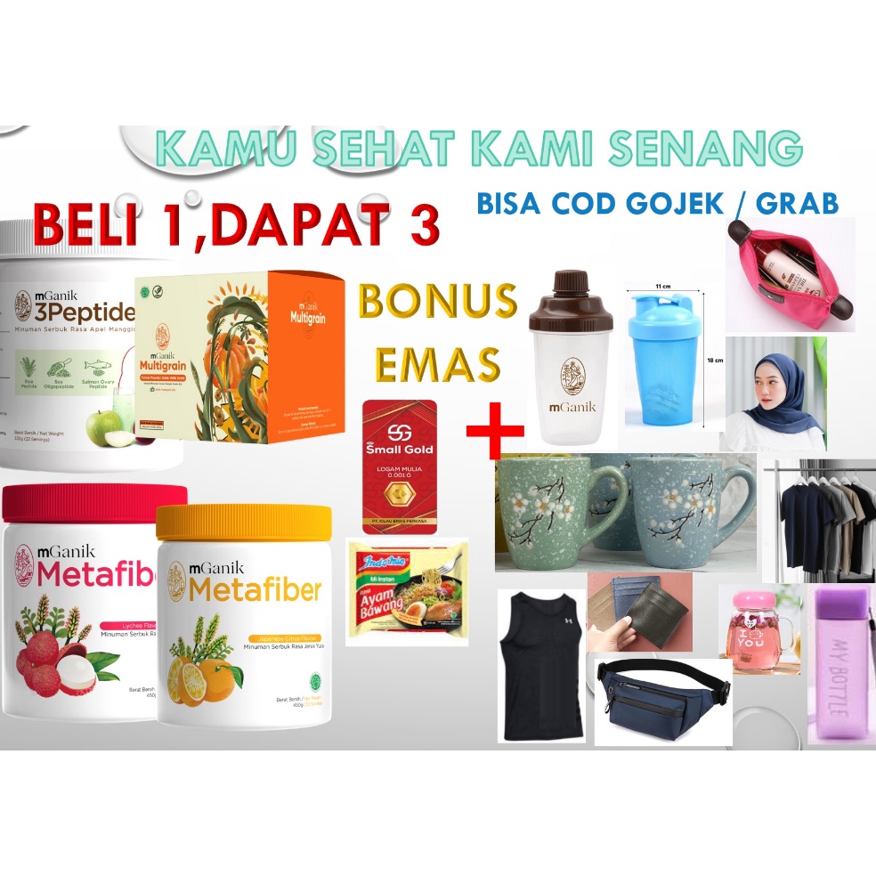 

3l Baru COD MGANIK MULTIGRAIN pilih isi 2 Sachet 58