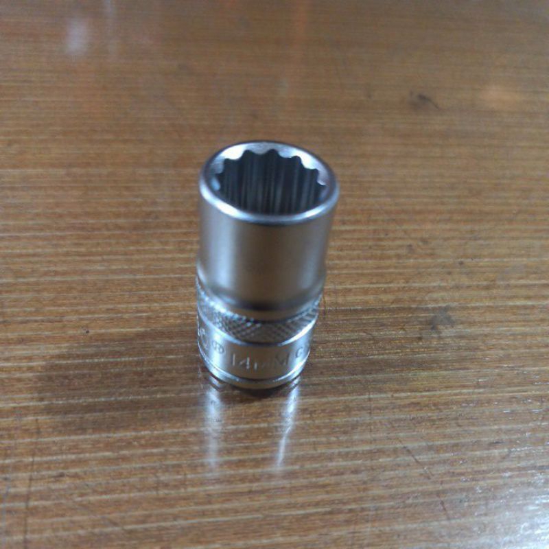 TEKIRO Mata Kunci Sok 1/2" inch 12PT 14mm