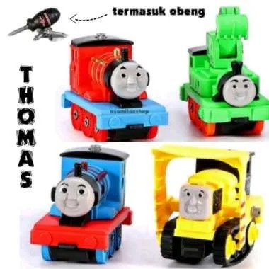 Mainan Kereta DIY Mainan Kereta DIY Bongkar Pasang Isi 4 Mainan Edukasi Anak