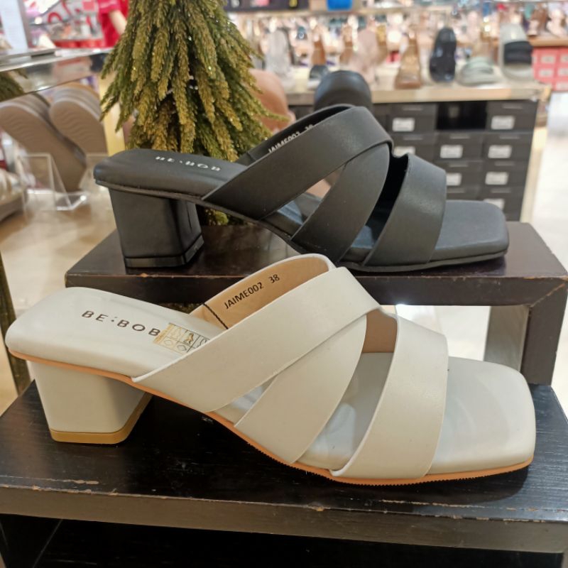 BE BOB ‼️ sandal heels 5cm wanita empuk