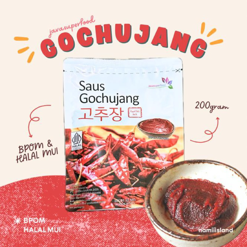 

Gochujang halal 200gram