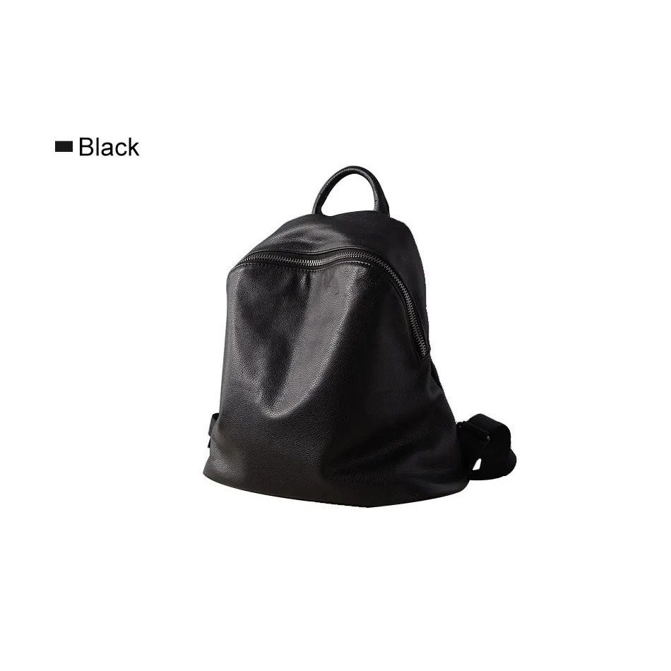 Ransel Wanita Tas Travel Besar Solid Antik Tas Sekolah  Ransel Harian Trend