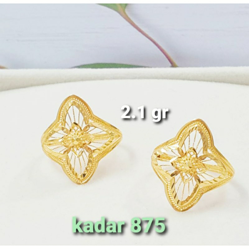 Cincin fushion.Emas kadar 875/20k