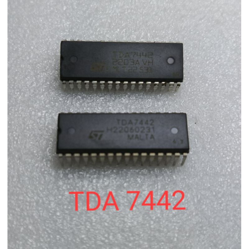 IC TRANSISTOR TDA 7442 ASLI ORIGINAL ST TDA 7442 KUALITAS BAIK TDA7442