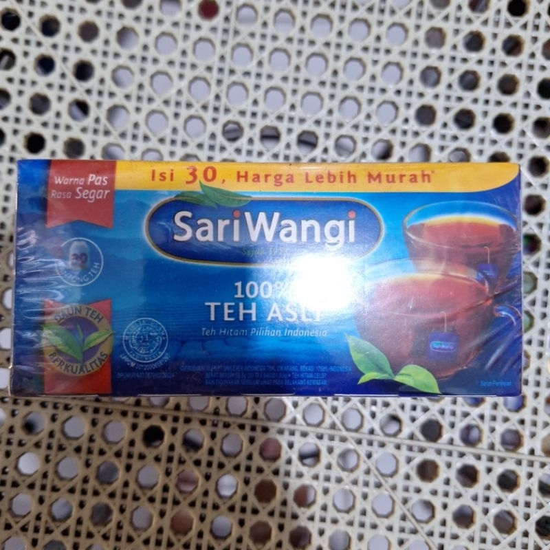 

teh celup sariwangi isi 30 kantong