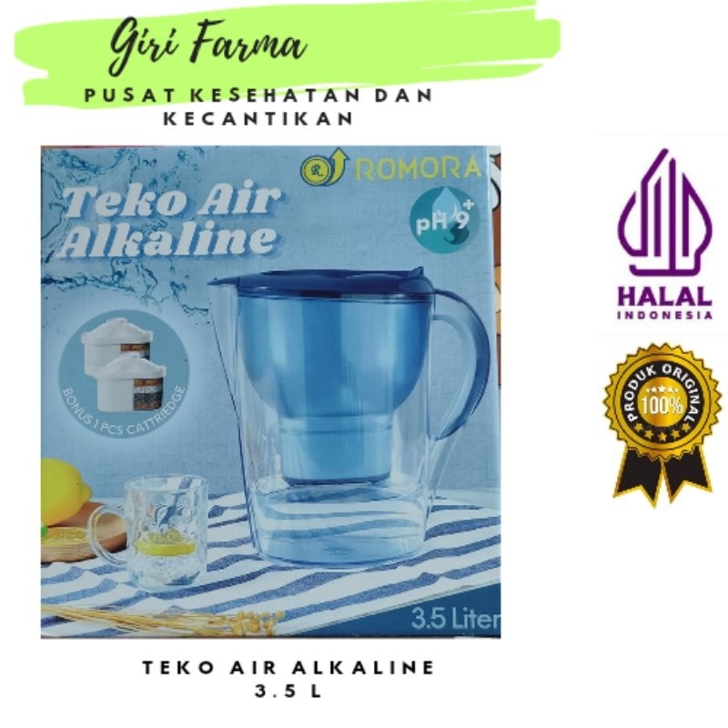 Teko Air Alkaline / Merubah Air Mineral Menjadi Air Alkaline / Air Alkaline / Bonus 1 pcs Cattriedge