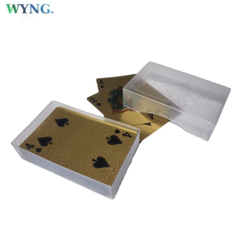 Kotak Penyimpanan Kartu/Remi Transparan Bahan Plastik Case Tempat Card
