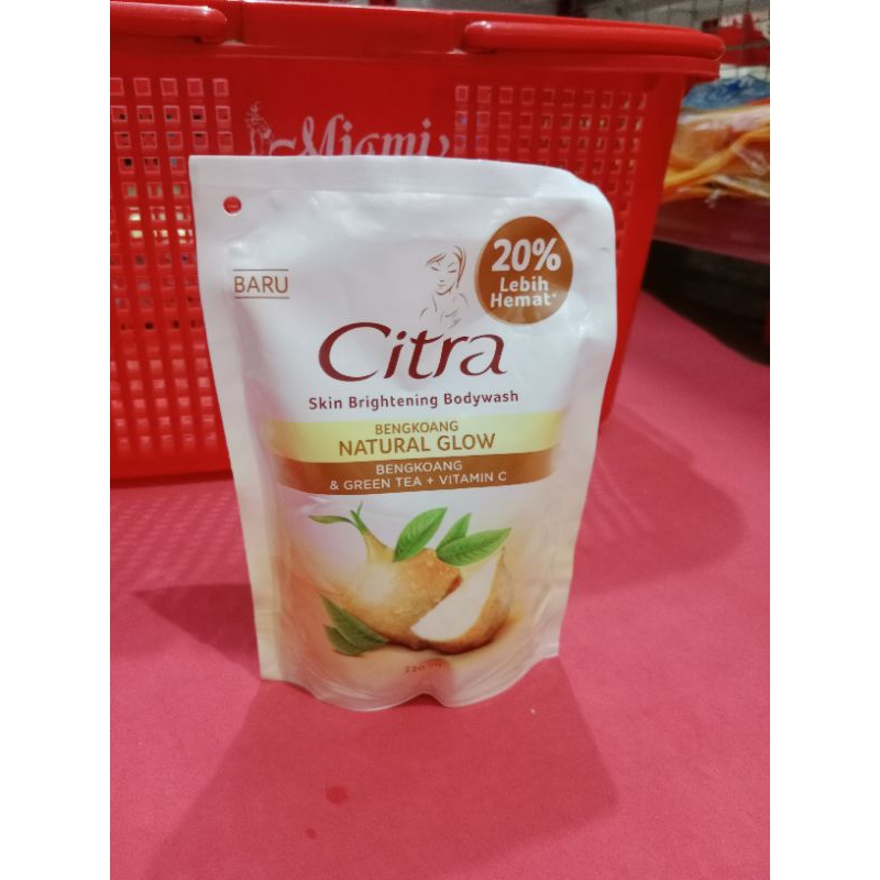 BARU!!! Citra Bengkoang Natural Glow / Sabun Mandi Cair Kemasan 220ml