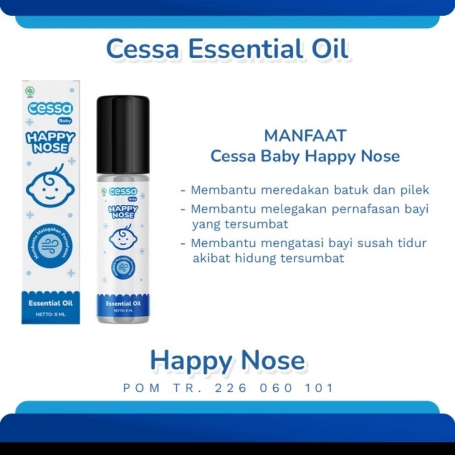 cessa baby biru cough and flu 100% original BPOM