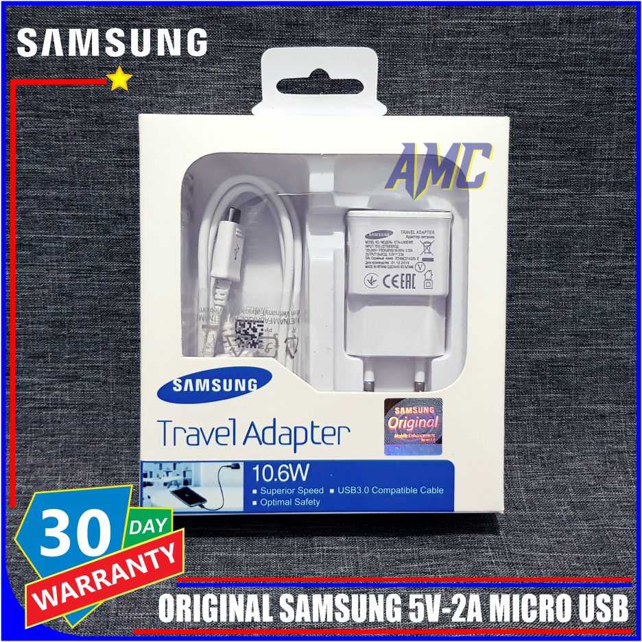 Charger Samsung Galaxy J2 J2 Prime J2 Pro J3 J3 Pro ORIGINAL 100%