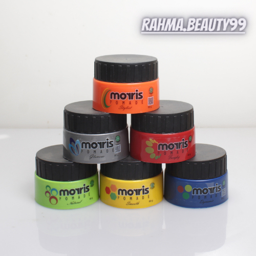Morris Pomade 80gr/Pomade Tahan Lama/Minyak Rambut/Minyak Penata Rambut/Pomade WaterBased/Pomade Oil