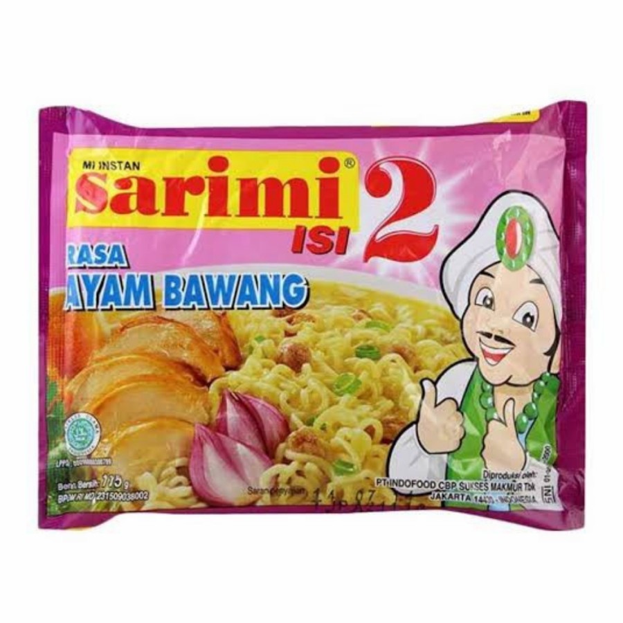 

Sarimi Isi 2 Kuah Rasa Ayam Bawang