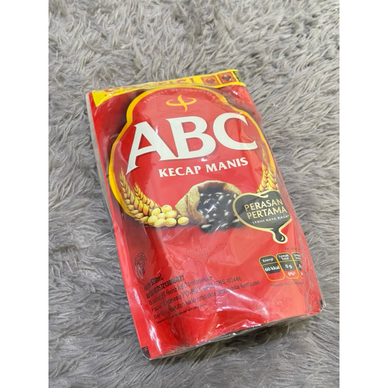 

kecap abc refil 520ml gratis sambal