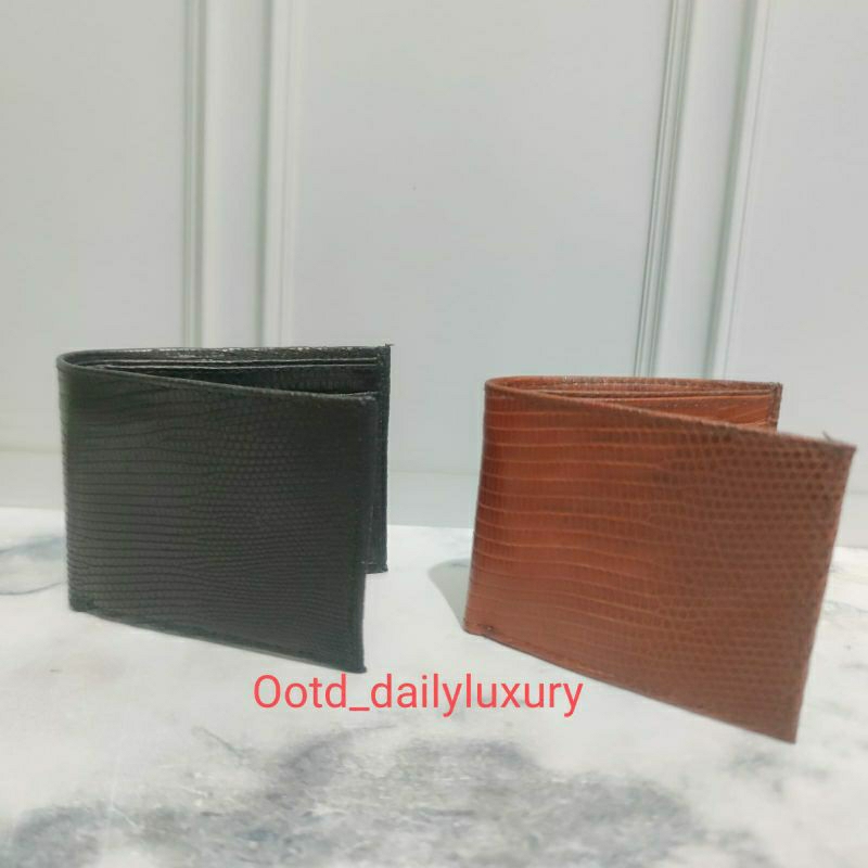 Dompet kulit biawak dompet pria dompet kulit asli bukan kulit sapi ular fashion