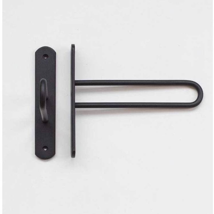 (1 SET ) BREKET BESI AMBALAN KAYA / BREKET GANTUNGAN HANDUK / BREKET ASTISTIK BESI PADAT SINGLE / BR