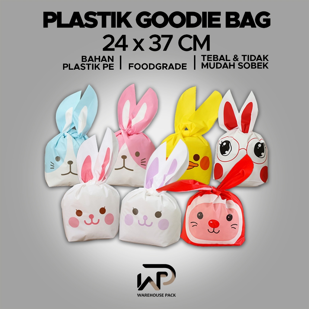 

( 10 Pcs ) Plastik Goodie Bag Karakter Besar 24 x 37 | Kemasan Plastik Karakter Souvenir | Kantong Plastik Cookies Lucu Pesta Perayaan