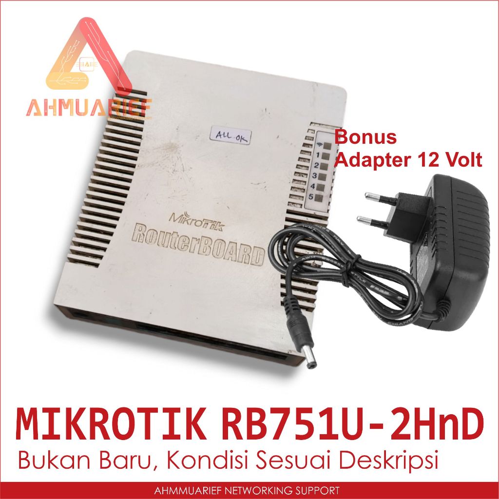 MIKROTIK WIRELESS ROUTERBOARD ROUTER BOARD RB751Ui-2HnD RB751 RB 751