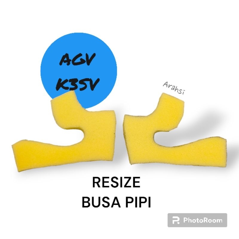 Downsize busa pipi Agv k3sv