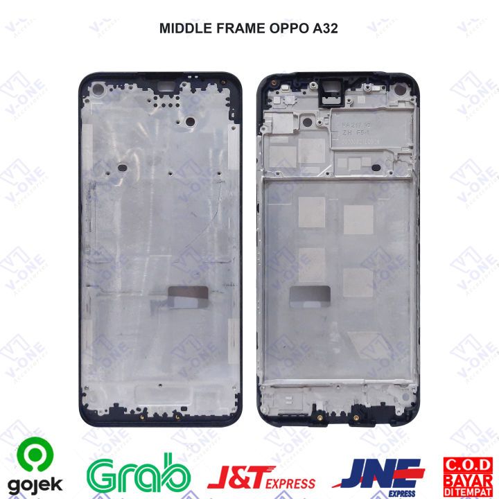 BEZZEL OPPO A32 2020 A33 2020 A53 4G A53S TULANG TENGAH OPPO A32 2020 A33 2020 A53 4G A53S TATAKAN L