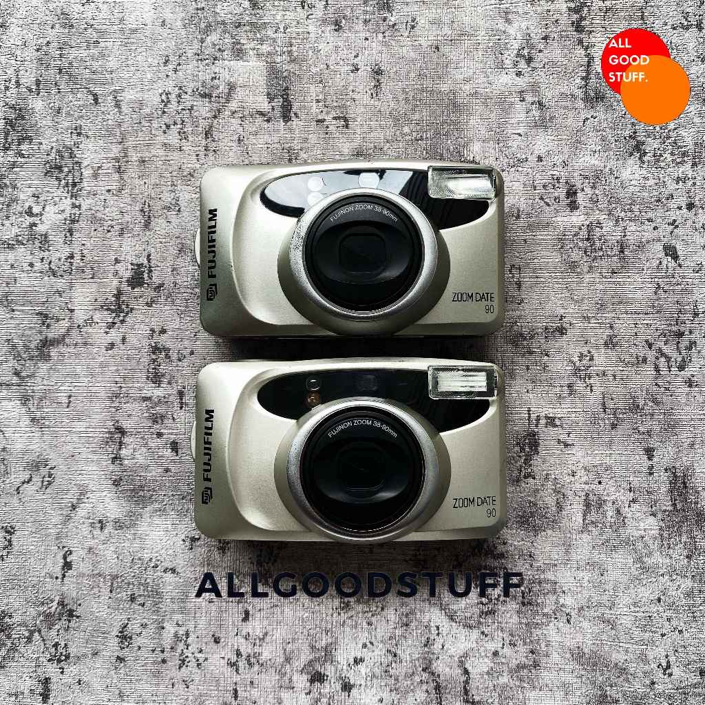 FUJI ZOOM DATE 90S / FUJI ZOOM DATE 76S / FUJI ZOOM DATE 90 / FUJI ZOOM DATE 125S - KAMERA ANALOG PR