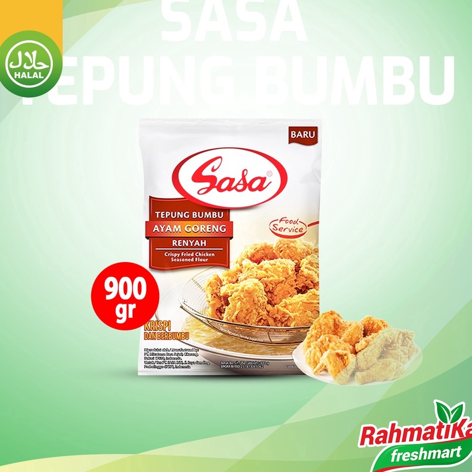 

Kirim Sekarang Sasa Tepung Bumbu Ayam Goreng Renyah Krispi 9 gram